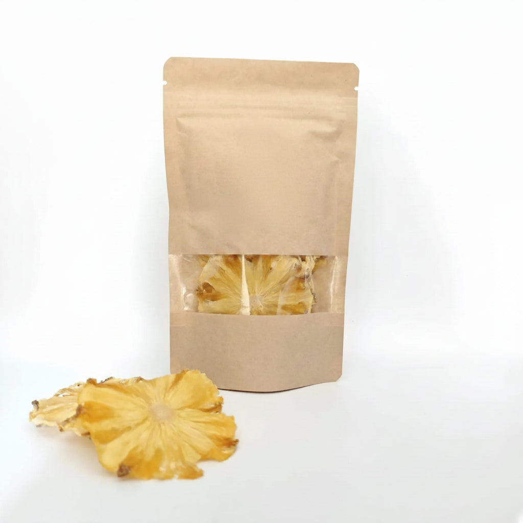 Dehidrirani ananas 100 g – prirodni dodatak za koktele i dekoraciju