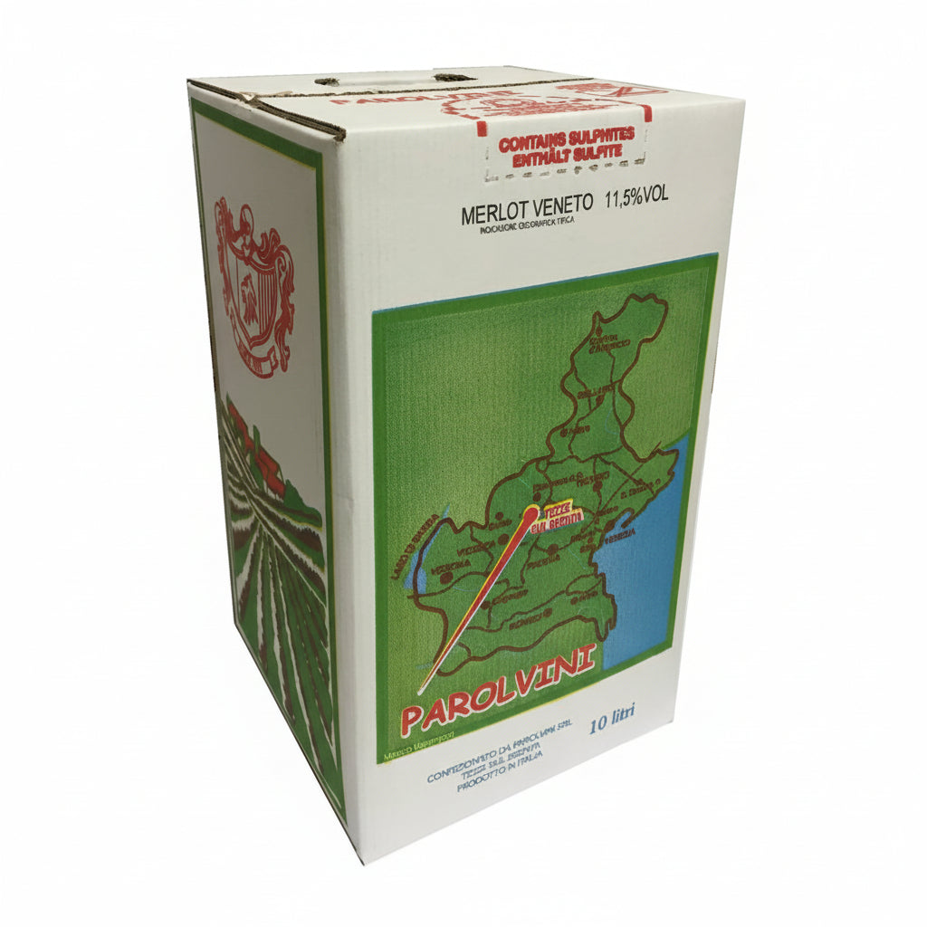 Merlot Bag In Box 10 Lit