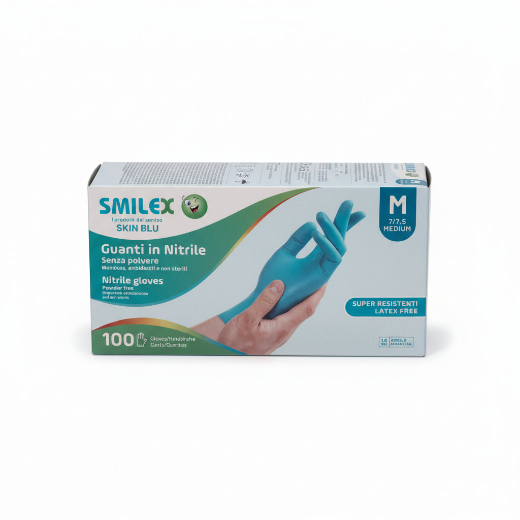 Nitril Rukavice Crne 100/1