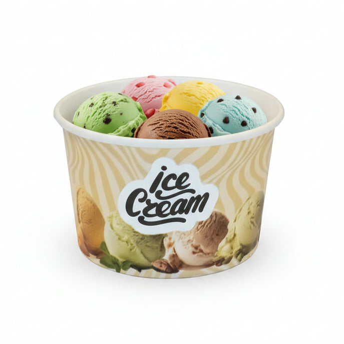 Papirnate Čaše Za Sladoled 50/1