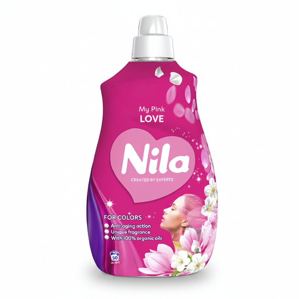 Nila tekući deterdžent 2,7 L – My Happy Colors / My Pink Love
